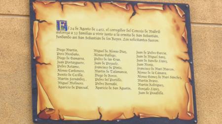 Imagen ¡Una placa junto al mural en homenaje a la Fundación de San Sebastián de los Reyes!