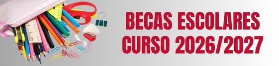 Imagen Banner Becas Escolares 2026