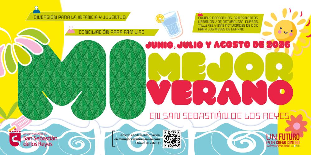 Imagen Las inscripciones para ‘Mi Mejor Verano en San Sebastián de los Reyes’ abrirán el 13 de mayo con 8.750 plazas de campamentos