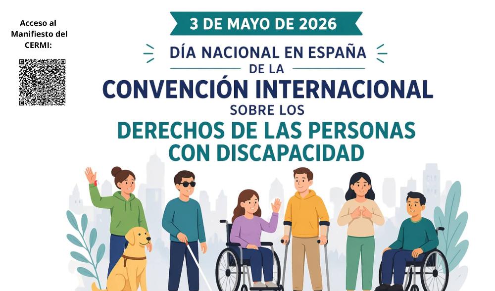 Imagen San Sebastián de los Reyes se suma al manifiesto de CERMI por el 20º aniversario de la Convención sobre los Derechos de las Personas con Discapacidad