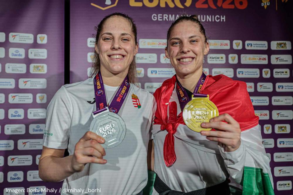 Imagen Las hermanas Márton sitúan al Hankuk International School en lo más alto del taekwondo