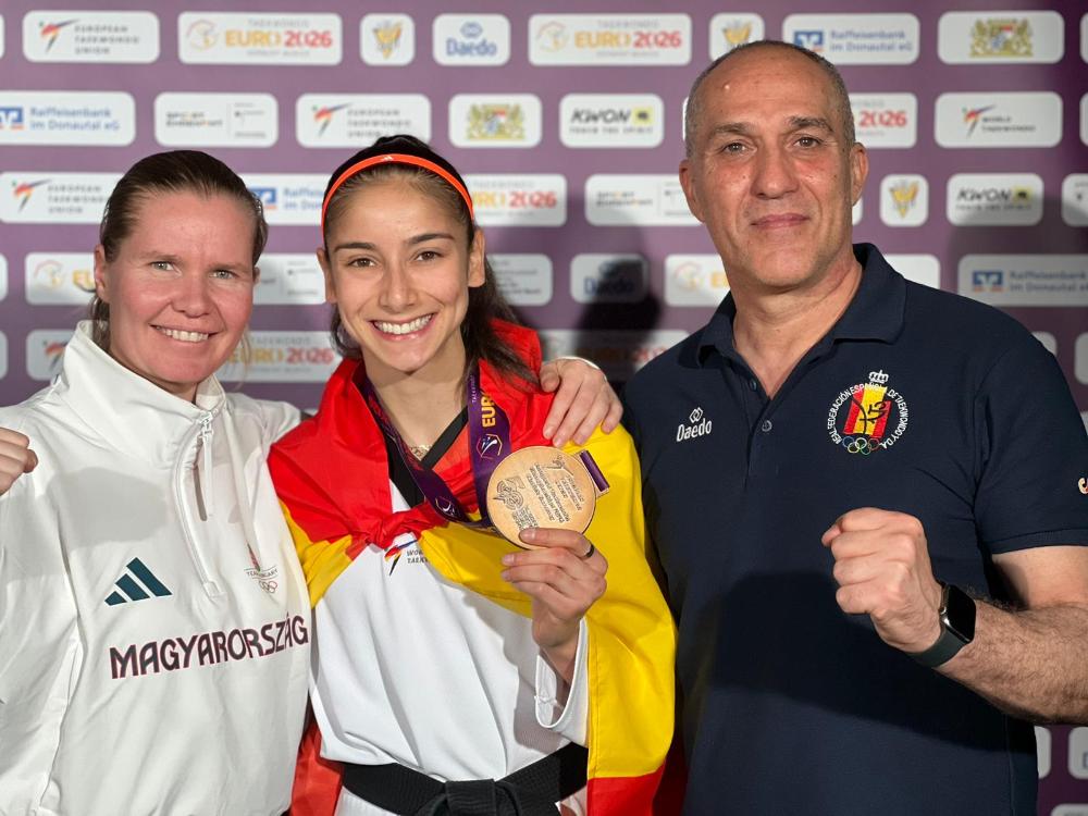 Imagen Adriana Cerezo, del Hankuk International School logra su cuarta medalla en un campeonato de Europa absoluto