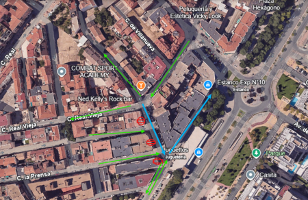 Imagen El Ayuntamiento ejecuta la reordenación del tráfico cambiando el sentido en las calles Higueras y Cristo de los Remedios