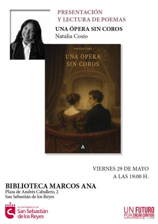 Presentación del libro 'Una ópera sin coros' de Natalia Cosío