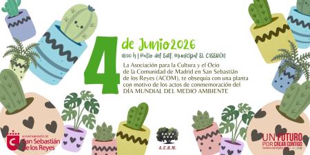 Imagen ACOM regalará cerca de dos mil plantas con motivo del Día Mundial del Medio Ambiente