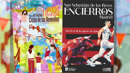 Imagen Así son los carteles de las Fiestas del Cristo de los Remedios 2026 de San Sebastián de los Reyes