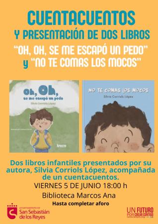 Imagen Cuentacuentos y presentación de los libros 'Oh, oh, se me escapó un...