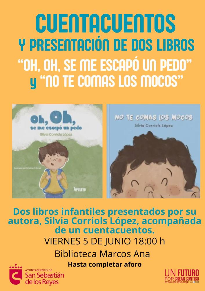 Imagen Cuentacuentos y presentación de los libros 'Oh, oh, se me escapó un...