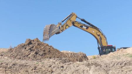 Imagen Cerro del Baile, ejemplo de prevención de riesgos laborales en la obra frente al calor