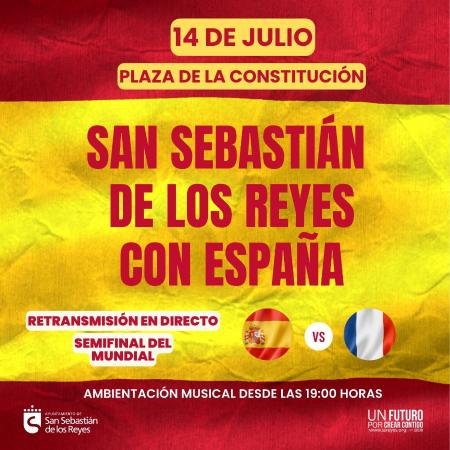 Emisión de la semifinal del Mundial de fútbol