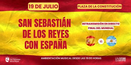 Final del Mundial de fútbol. España vs. Argentina