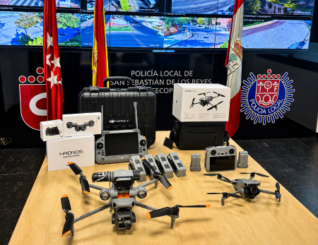 Imagen La Policía Local incorpora dos nuevos drones de última generación