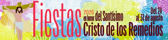 Imagen Banner programa de fiestas del stmo cristo de los remeios 2026