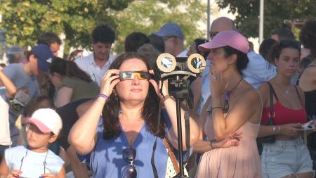 Imagen 35 segundos de oscuridad: así se vivió el histórico eclipse total desde San Sebastián de los Reyes